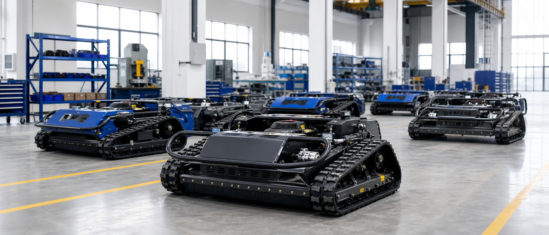 JIYOU remote control mower production line